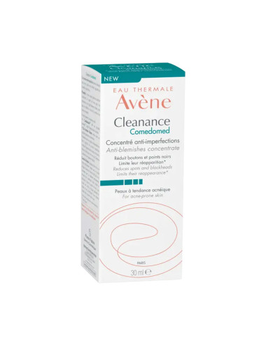 Avene Cleanance Comedomed Concentrato Anti-Imperfezioni 30 ml - Riduce e Previene Acne, per Pelle Grassa e a Tendenza Acneica