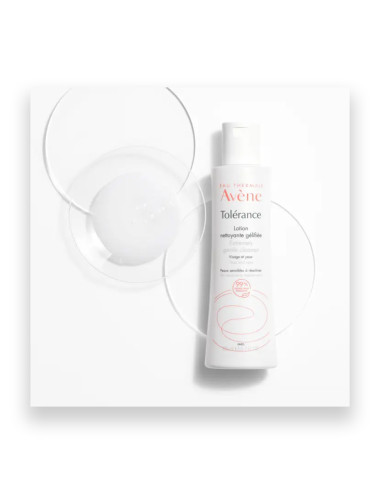 Avene Tolerance Lozione Detergente in Gel, Detergente Naturale 99%, Struccante Viso e Occhi Senza Risciacquo, 400ml