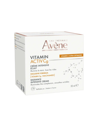 Avene VITAMIN ACTIV Cg Crema GIORNO Intensiva Illuminante Antirughe e Antimacchie con Vitamina C 50 ml