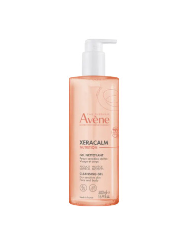 Avene XERACALM NUTRITION Gel Detergente Nutriente 500ml - Per Pelle Sensibile e Secca