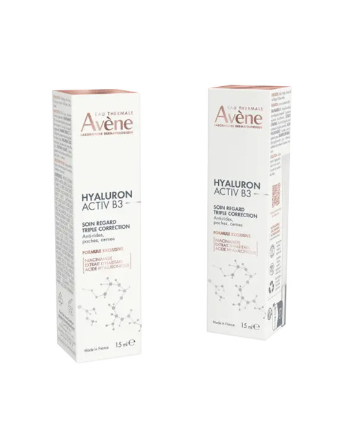Avène Hyaluron Activ B3 Trattamento Contorno Occhi Tripla Correzione Anti-Età 15ml - Levigante, Rassodante, Rigenerante