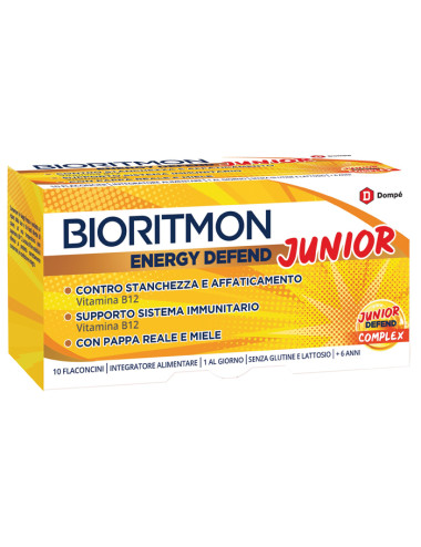 BIORITMON Junior, Energy Defend 10 flaconcini