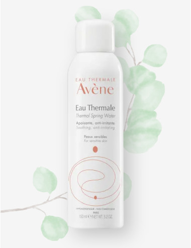Avène Acqua Termale Spray 150ml - Spray Lenitivo e Rinfrescante per Pelli Sensibili