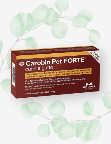 CAROBIN PET FORTE 30CPR