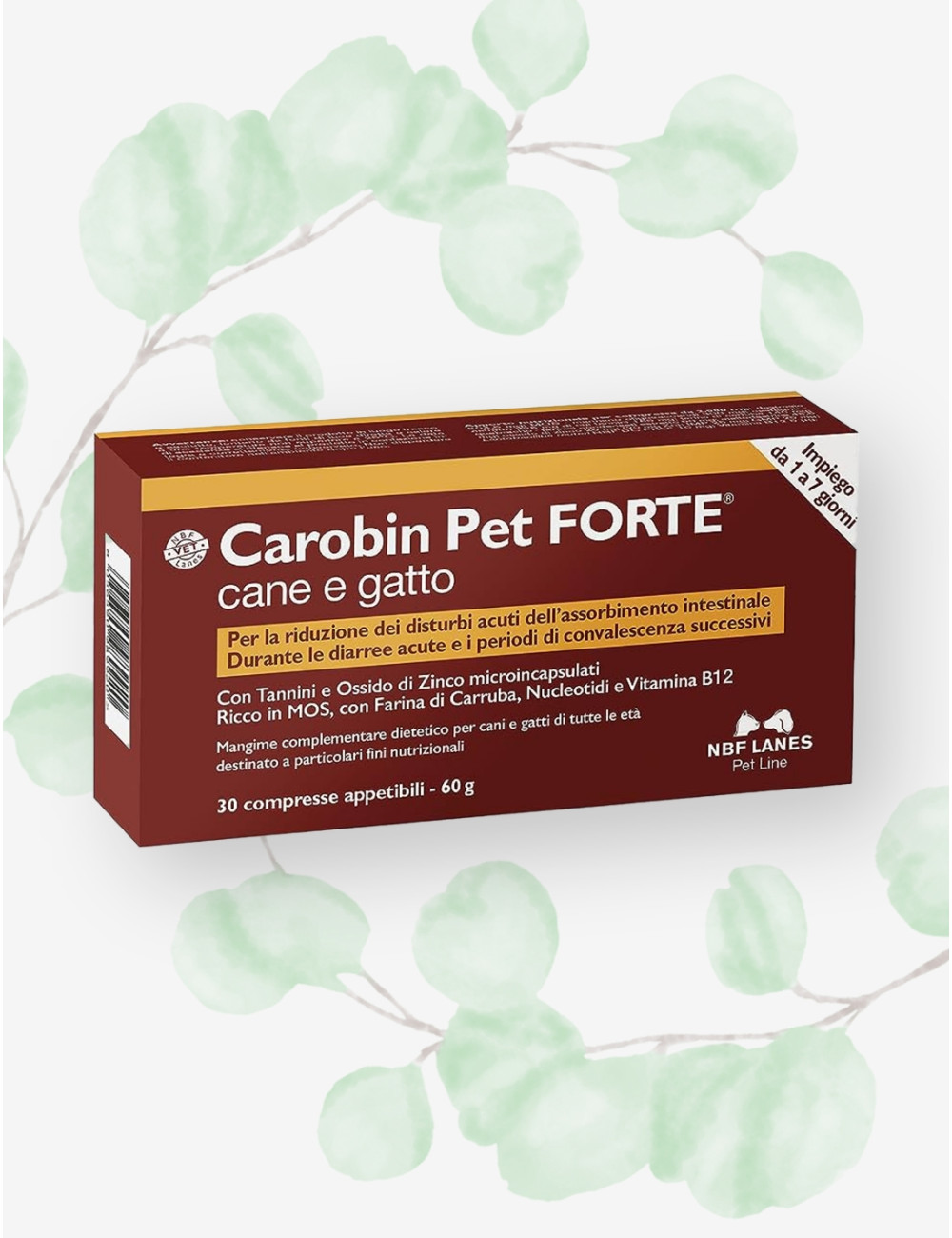 CAROBIN PET FORTE 30CPR CAROBIN PET FORTE 30CPR