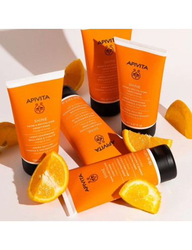 Apivita Shine & Revitalizing Balsamo - Balsamo Rivitalizzante per Capelli Lucenti e Sani